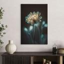 Canvasbillede Lysende blomsterhjerte - Treechild