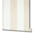 Stribet tapet, non-woven Shades Iconic hvid beige