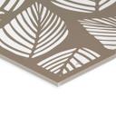 Separador de ambientes, biombo, pantalla de privacidad colgante hojas de otoño - Ombre marrón-verde