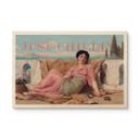 Træplakat Just Chillin - Inspireret af John William Godward