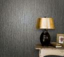 Ensfarvet tapet, non-woven vintage deluxe antracit