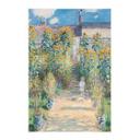 Tekstil plakat af Monet - Monets have i Vétheuil