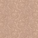 Versace fleecetapet Vasmara barok metallic med ornamenter, kobber