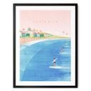 Póster Surf en la costa de Australia - Ríos