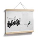 Plakat Banksy - Protesting Birds