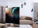 Screen room divider - fremmed horisont, 3-delt