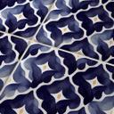 Azulejos Adhesivos acuarela flores azul - Treechild - lote de 12