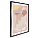 Póster Demir - Geometría en tonos tierra