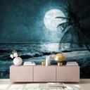 Architects Paper Papier peint photo Atelier 47 Beach at Night avec lune