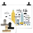Póster - Vida en la ciudad