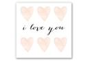 Wanddecoratie Confetti & Cream – I Love You