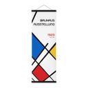 Tekstil plakat Retro Bauhaus udstilling 1923 - Retrodrome - Panorama