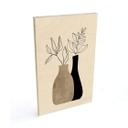 Kubistika Billede af træ - Minimalistiske planter