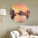 Glasbillede - Solnedgang i Venedig - Zhang