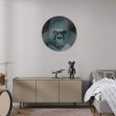 Glasbillede - Gorilla - Braun