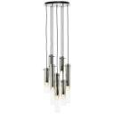 Pendelleuchte Hilla, grau, ⌀32 cm, Metall Lampe