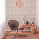 Retro tapet creme beige - vintage ikke-vævet tapet abstrakt - tapet med mønster struktureret tapet med afskalning og klæbning