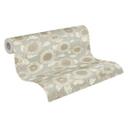 A.S. Création New Life Papier peint floral , Beige, Gris 