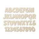 Letras de madera chopo - Letras decorativas niños