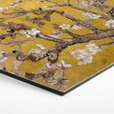 Hexagone - Tableau sur alu-Dibond van Gogh - Amandier en fleurs jaune