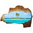 3D Wallsticker Anderson - Ø-paradis