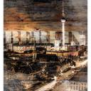 Papier peint photo Scène de Berlin - 240x260 cm
