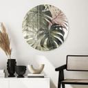 Glasbillede - Tropiske blade Boho - Haase