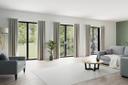 Homing Vorhang Galdin mit verdeckten Schlaufen beige -  2,45x1,40 m