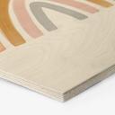 Hexagone - Bois Nouveauprints - Arc-en-ciel