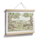 Póster familia ratón en el bosque - Kikki Belle