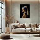 Lienzo Vermeer - La joven de la perla