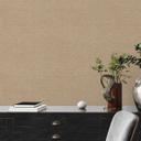Brun tekstureret tapet med metallisk mønster non-woven tapet mat og tekstureret Hygge