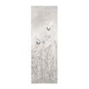 Textielposter wilde bloemenweide met vlinders in Scandinavisch design - Ms Tiff - Panorama