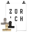 Póster - Tipografía Zúrich