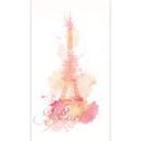 Papier peint photo - La Tour Eiffel Aquarelle - vertical