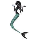 Havfrue 1 - wallsticker