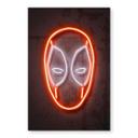Billede af Deadpool - Mielu – print på aluminium (Alu-Dibond)