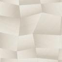 Ikke-vævet tapet Damian Refined Dimensions 3D geometrisk hvid grå - tapet metallic moderne
