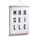 Póster - Tipografía Marsella