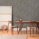 Papel pintado efecto mármol piedra gris oro papel pintado no tejido mármol antracita diseño Muestra