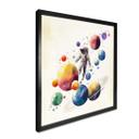 Plakat Heine - Flying Astronaut