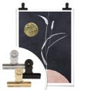 Póster Kubistika - Luna llena