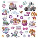 Muursticker set Paw Patrol - Girl Puppies