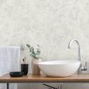 Non-woven tapet i jungle-look i hvid
