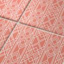 Azulejos Adhesivos Fredriksson - Art Deco Albaricoque - Lote de 12