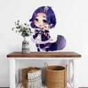 Muursticker La Doll Blanche - Chibi Esther