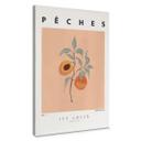Lienzo Juicy Peaches - Ilustración Ivy Green