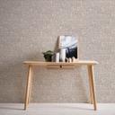 blæst vinyltapet brun hvid - non-woven tapet A.S. Création