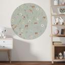 Sueño de cervatillo en el verde - Kikki Belle - Round