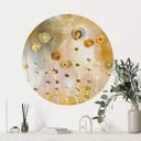 Muursticker rond Niksic - Golden Eye